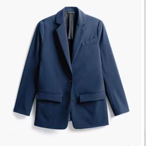 Women's Velocity Oversized Blazer - Indigo Heather size 2
